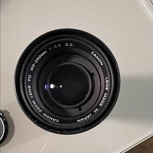 Cannon 100-200 Telescopic vintage Camera Lens